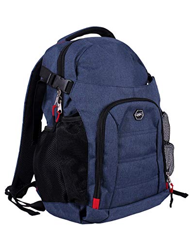 Sac à dos denim QHP idéal pour les cavaliers cherchant un sac à dos en jean moderne