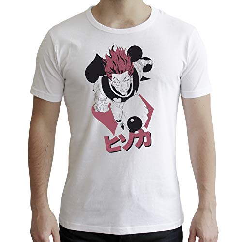 Image of ABYSTYLE - Hunter X Hunter - T-Shirt - Hisoka - Men - White, White, XL