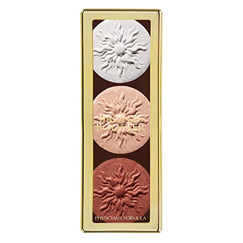 Physicians Formula Bronze Booster Highlight & Contour Palette, Shimmer Glow Palette, 0.3 Ounce