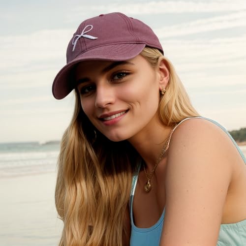 Gorra de béisbol con lazo para mujer miniatura 4