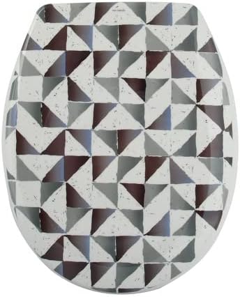 MSV Toilet Seat Thermo-dur Slow Close ''Calula'' Grey