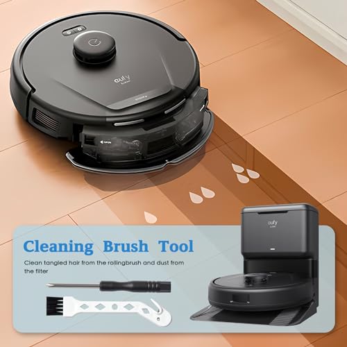 20 Pcs Replacement Part for Eufy L60/ L60 SES/ L50/ L50 SES Robot Vacuum Cleaner, Accessories Kit with 2 Roller Brush, 8 Side Brush, 8 Filters (with Sponge), 1 Clean Brush, 1 Screw Driver - Image 6