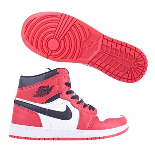 Tênis masculino Air Jordan branco/vermelho - 34 ao 43 (35)
