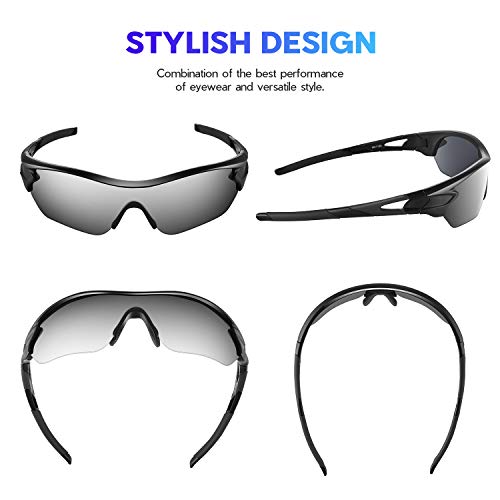 Image of BEACOOL Polarized Sports Sunglasses for Men Women Youth