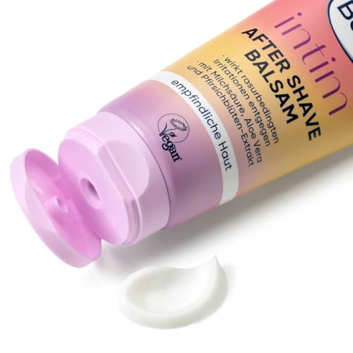 Balea 3er-Set Hauptpflege: After Shave Balsam Intim sanfte Pflege des äußeren Intimbereichs, wirkt rasurbedingten Irritationen entgegen, 2 x 100 ml + Duschgel Be Soft Cremedusche, 300 ml, (500 ml) – Bild 5