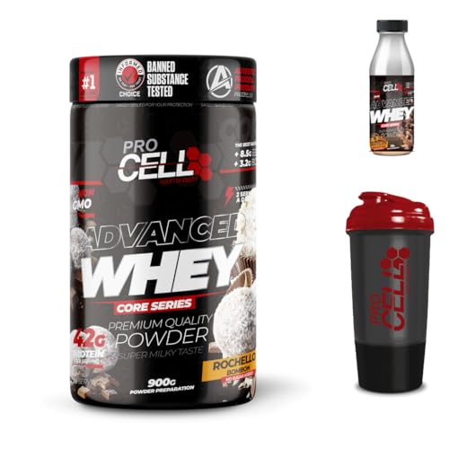 Imagen de PACK Procell Proteinas Whey Advanced 900gr  + Batido Monodosis + Shaker 