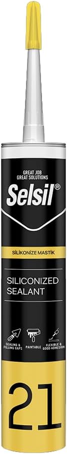 Selsil 21 Silikonize Akrilik Mastik