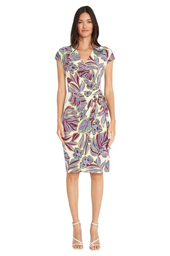 Image of Maggy London Women's Printed Matte Jersey Wrap