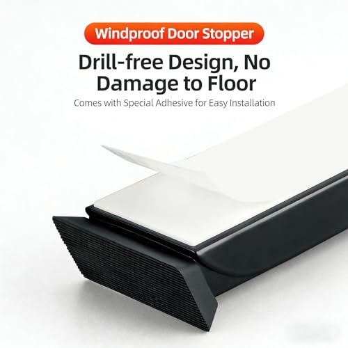 Support de porte en acier inoxydable à double installation pour maison et hôtel - 4