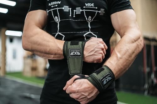 Image of WARM BODY COLD MIND - Premium Cotton Weight Lifting Wrist Wraps for Cross Training, Powerlifting, Deadlift, Weightlifting, Gym, Wrist Straps, Workout, Fitness, Heavy-Duty Support
