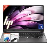 HP 15.6' FHD Business Laptop, Latest 13th Gen Intel Core i3 (Faster Than i7-1250U,Up to 4.5 GHz), Microsoft Office, 16GB RAM, 512GB SSD, Windows 11 Pro, Ethernet Port, Wi-Fi 6, WOWPC Recovery USB
