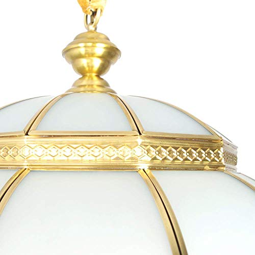 Lustre pour chambre anti-ternissement en cuivre pour illuminer un couloir sombre - 6