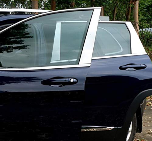 Postes cromados de acero inoxidable para ventanilla de Cherokee 2014-2018: acabado premium ABS 2