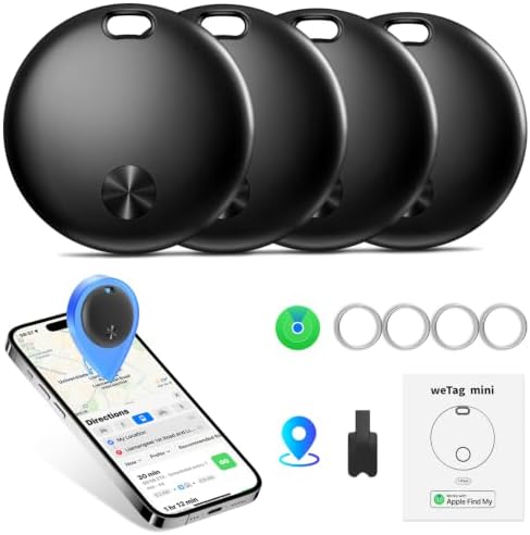 2026 Smart Tracker Tags-4 Pack, Bluetooth Tracker Work with Apple...