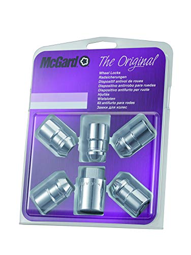 Tuercas antirrobo McGard 24537SU con base cónica M12x1,5 y protección para llanta