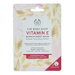 The Body Shop Sheet Mask 18ml Quench – Vitamin E Suitable For All Skin Types