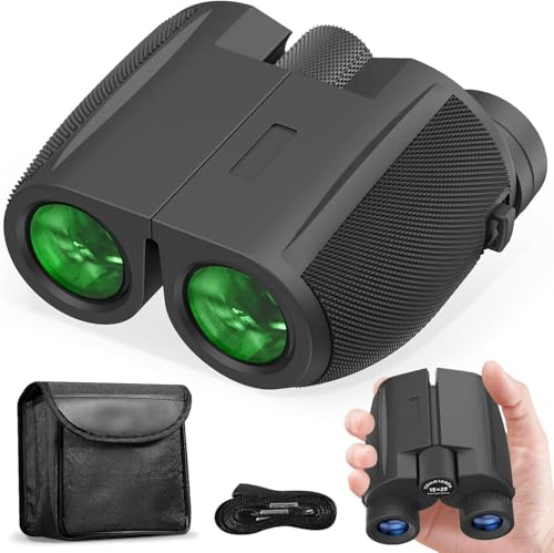 双眼鏡 ライブ用 オペラグラス 15倍 BAK4プリズム&革命的FMC多層コーティング 手ブレ補正 軽量 コンパクト 防水 防塵 ロービジョン対応 近視対応 ドーム/コンサート/ライブ/スポーツ観戦用/バードウォッチング 日本語取扱説明書の画像