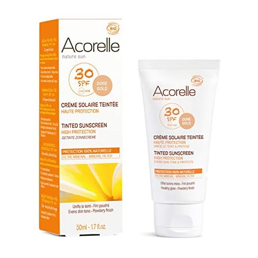 Acorelle - Crème Solaire Teintée Spf30 50 Ml - Prix De L'Unité - Livraison Rapide En France Métropolitaine