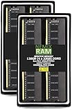 128GB 4X32GB DDR5 5600MHz PC5-44800 2Rx8 1.1V CL46 288-PIN Non-ECC UDIMM NEMIX RAM Memory KIT Compatible with Supermicro BH4SR2-25G Motherboard