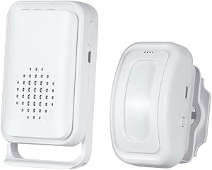 Motion Sensor Detector Entry Alert Alarm, Shop/Store/Office/Home Home Security Welcome Chime Wireless Infrared IR Doorbell