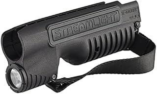 Streamlight 69602 TL-Racker 1000 Lumen Forend Light for Mossberg 590 Shockwave with Strap and CR123A Lithium Batteries, Black, Box