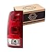 Aftermarket Replacement Driver Tail Light Lens Compatible with 2007-2013 Sierra Pickup Truck 25958484