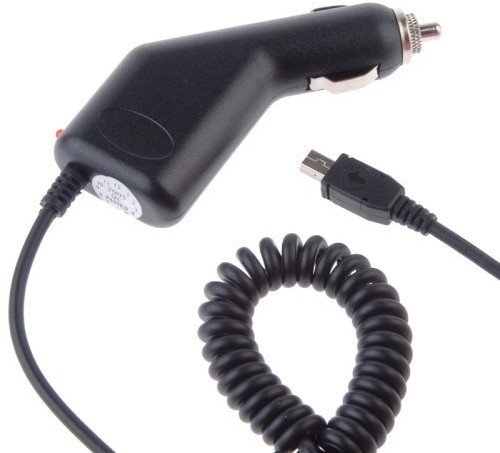 TIS (TM Car Charger for the Binatone Carrera X350 X430 Z350 Z430 S350 S430 A350 A430 C350 C430-BT Bluetooth/Traffic Satnav