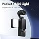 ULANZI LM001 Pocket 3 Mini Video Licht, Magnetisches LED Videoleuchte mit 500mAh Akku, Wasserdicht Foto Licht für Fotografie