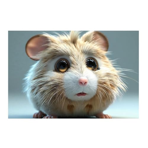 Poster hamster moelleux GAEKKO créez un cocon doux dans la chambre