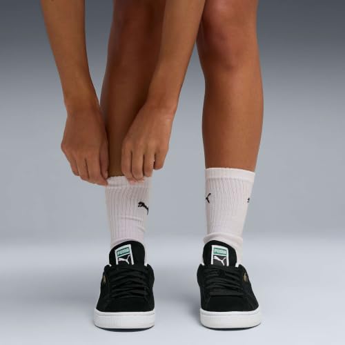 PUMA Mixte Puma Unisex Sport Crew Stripe Socks (3 Pack) Chaussettes, Noir, 35-38 EU
