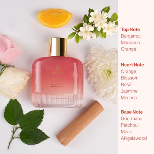 Image of TREVITO Euphoria Luxury Perfume for Women 100ml | Long Lasting Eau de Parfum | Floral Woody Fragrance | Premium Skin Friendly Perfume | Evening Party, Date Night & Special Occasion Wear