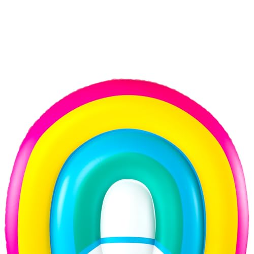 BigMouth Rainbow Selle Multicolore Taille L pour vélo