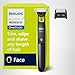 Philips Norelco One 360 Hybrid Face, Electric Beard Trimmer and Shaver, with 360 Technology, 1x 360 for Face, 5in1 Adjustable Comb, Model QP2724/90