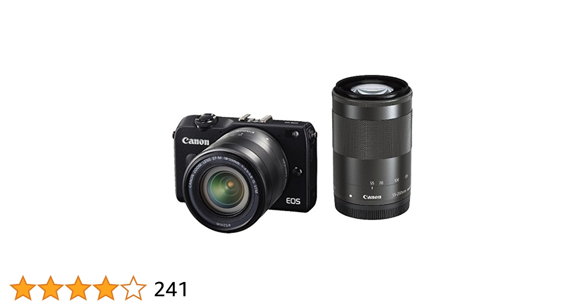 Amazon | Canon ミラーレス一眼カメラ EOS M2 ダブルズーム
