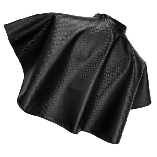 OKUMEYR Mantello da Parrucchiere per Tintura Chioma Riutilizzabile in Materiale Traspirante, Scialle Protettivo per Taglio e Colorazione, Mantellina Corta Elegante per Uso Professionale