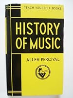 History of Music 0340056169 Book Cover