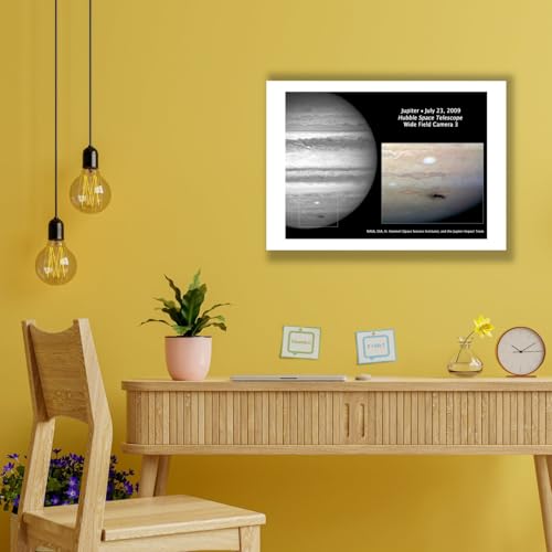 Télescope Hubble poster astronomie Jupiter Impact grand format impression d'art - 2
