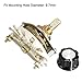 uxcell 1P11T 1 Pole 11 Position 1 Deck Band Channel Rotary Switch Selector with Knob Cap