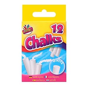 Artbox Kreide Weiß, 12 Stück