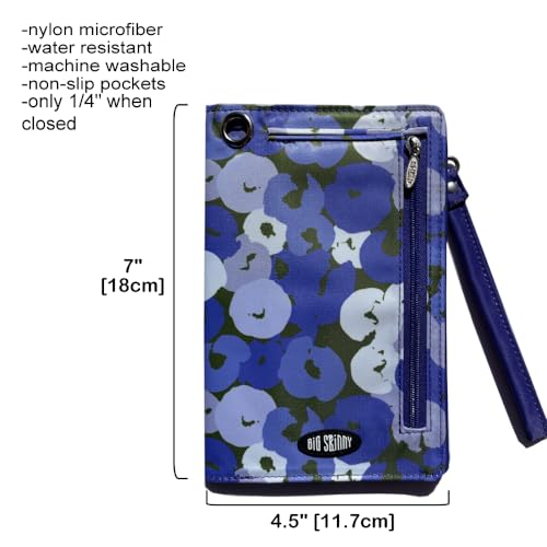 Image of Big Skinny Women's Plus Size myPhone Bi-Fold Slim Wallet, Holds Up to 20 Cards