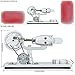 DjuiinoStar Hot Air Stirling Engine, Solid Metal Construction, Electricity Generator (Light up Colorful LED), My First Stirling Engine