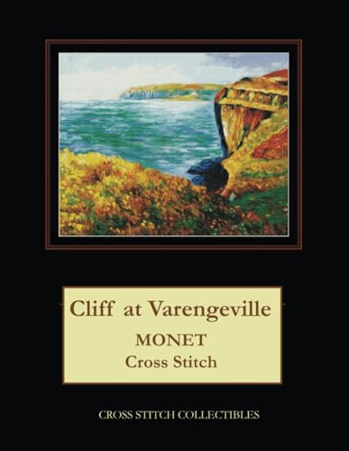 Cliff at Varengeville: Monet Cross Stitch Pattern