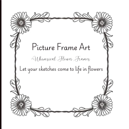 Picture Frame Art Whimsical Flower
