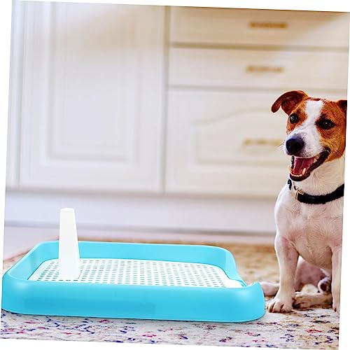 MARMERDO Bandeja de plástico para banheiro para animais de estimação, bandeja de xixi para cães para