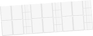 TOYANDONA 150 Peças Suporte De Cartão De Jogo Cartões De Jogo De Plástico Mini Bolas De Beisebol Mangas De Cartão Transparente Exibição De Beisebol Mangas Padrão Colhedores De Etiqueta De