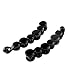 Produktbild sourcingmap® Frauen Dame 11cm Länge Plastik Haar Banane Clip Klammer Pratze Schwarz 2Stk DE de