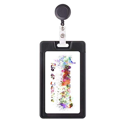 Porte-badge Rio de Janeiro rétractable pour vos déplacements et accès bureau