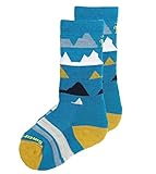 Smartwool Wintersport Mountain Sock - Kids' Ocean Abyss, M