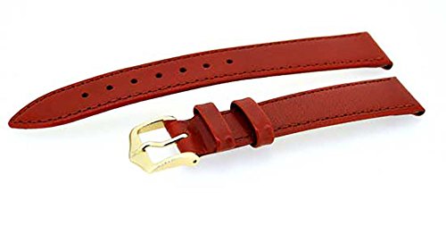 Preisvergleich Produktbild Uhrenarmband Hirsch Lederband Hellbraun 16mm 18807570-16 6317