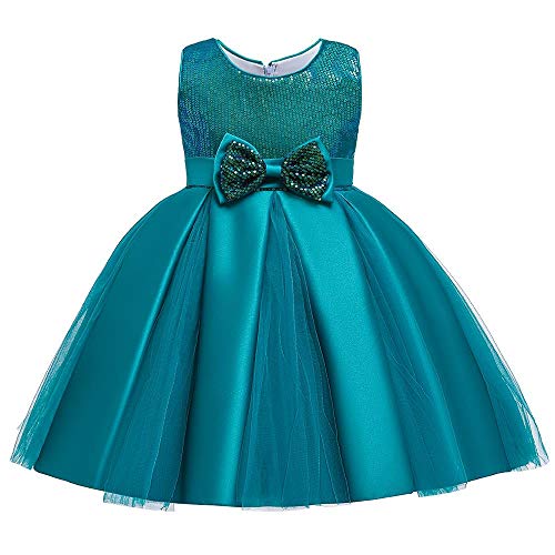 Dressy Daisy Toddler Girls Wedding Flower Girl Sequin Tulle Party Dress Pageant Gown for Special Occasion4